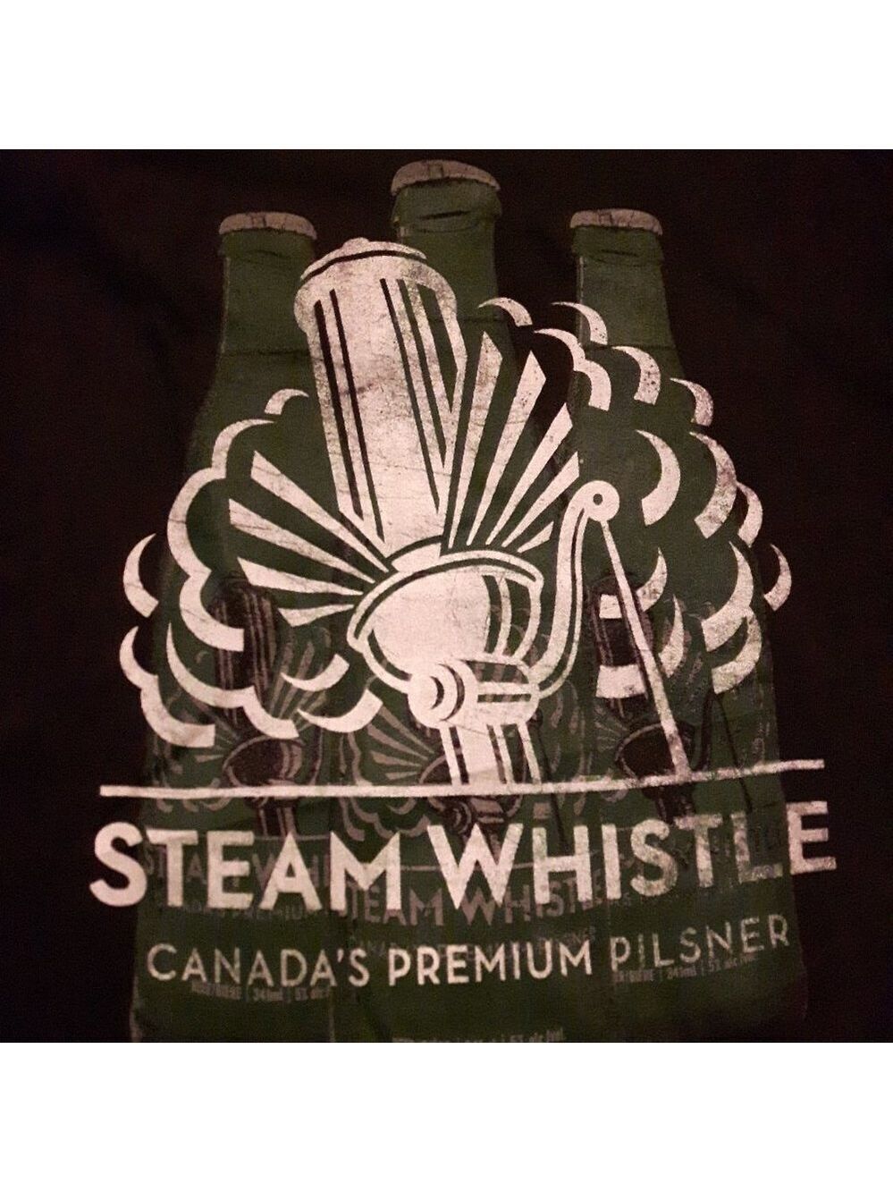 Steam Whistle Pilsner Bottle Beer t-shirt Small